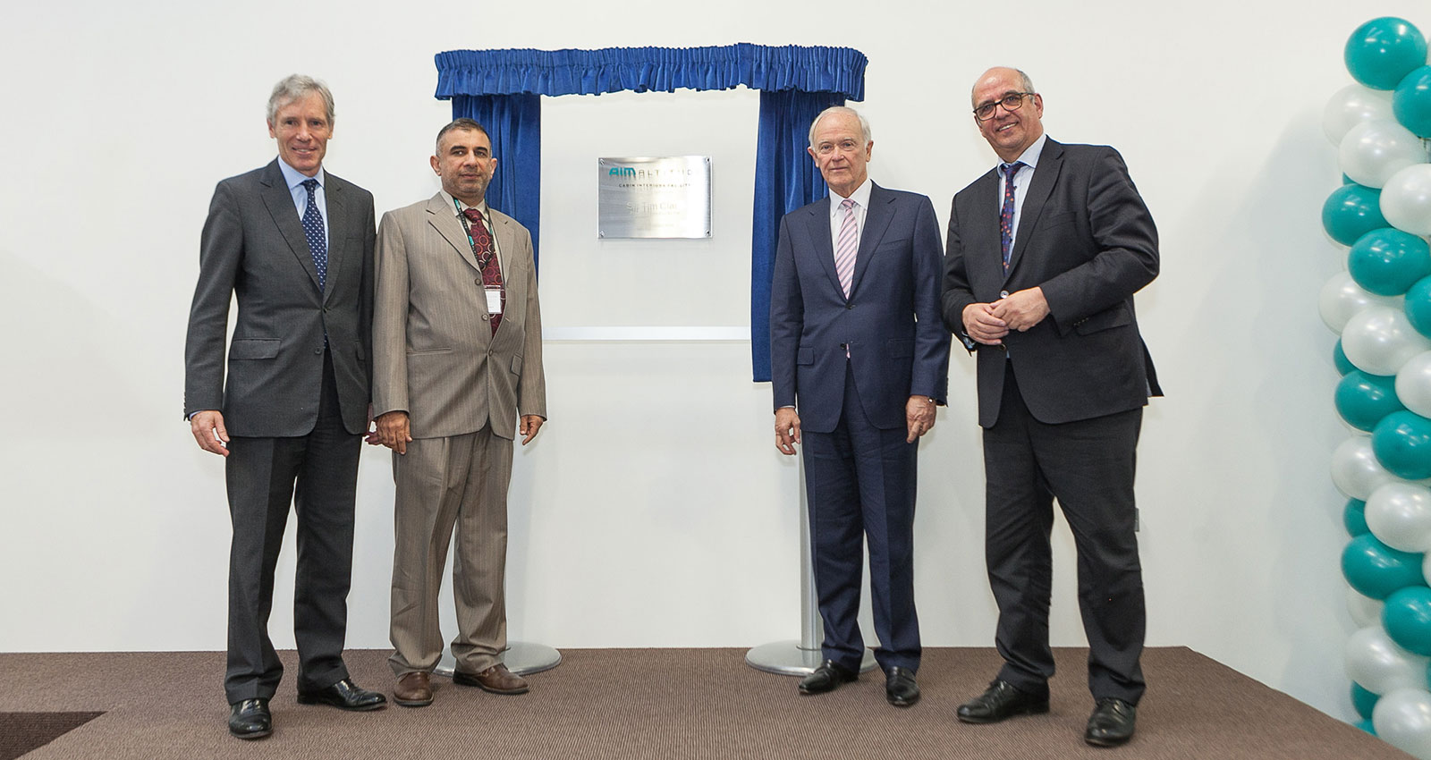 Sir Tim Clark opens AIM Altitude’s new facility
